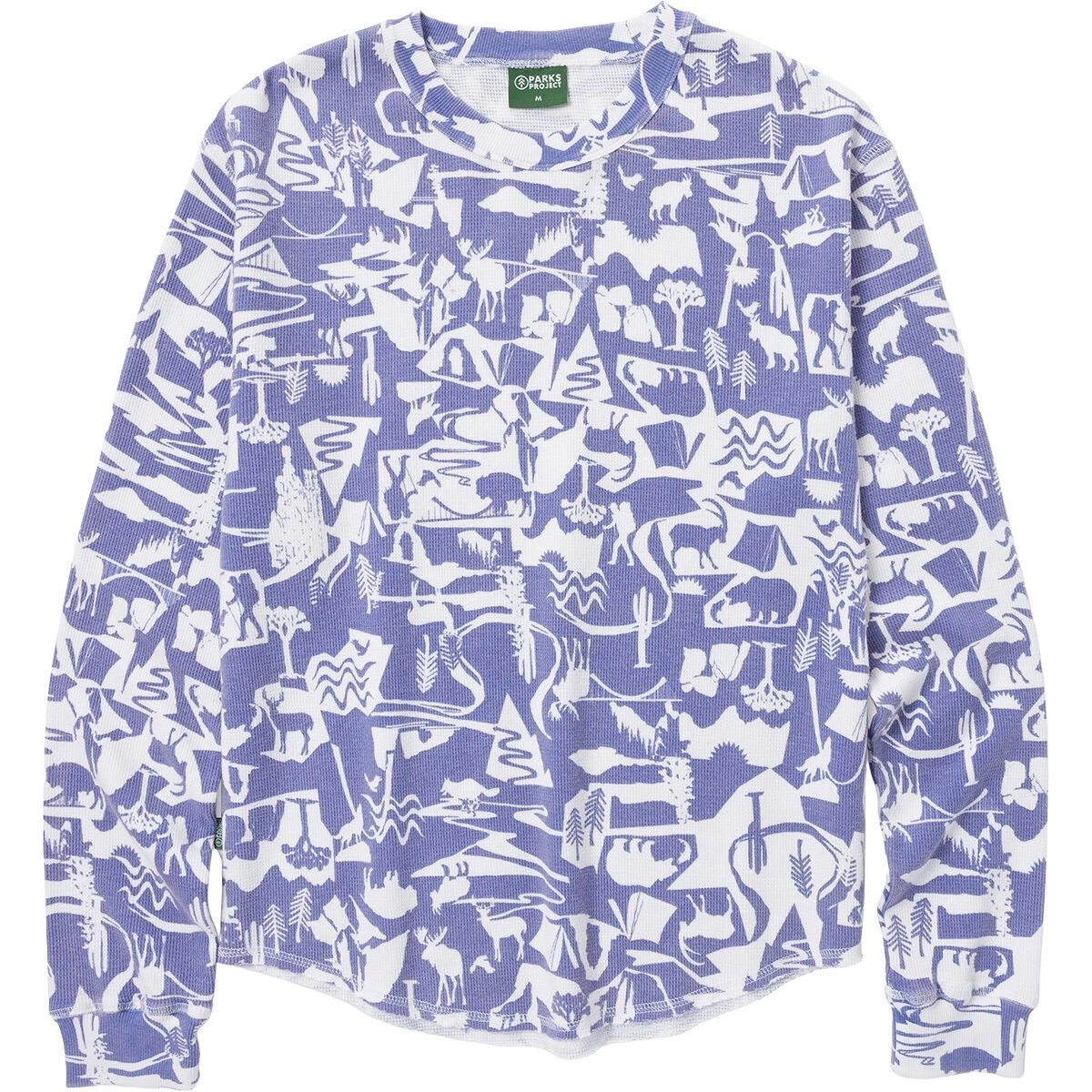 Park Shadows Waffle Long-Sleeve T-Shirt - Women's 1 Park Shadows Waffle Long-Sleeve T-Shirt - Women's