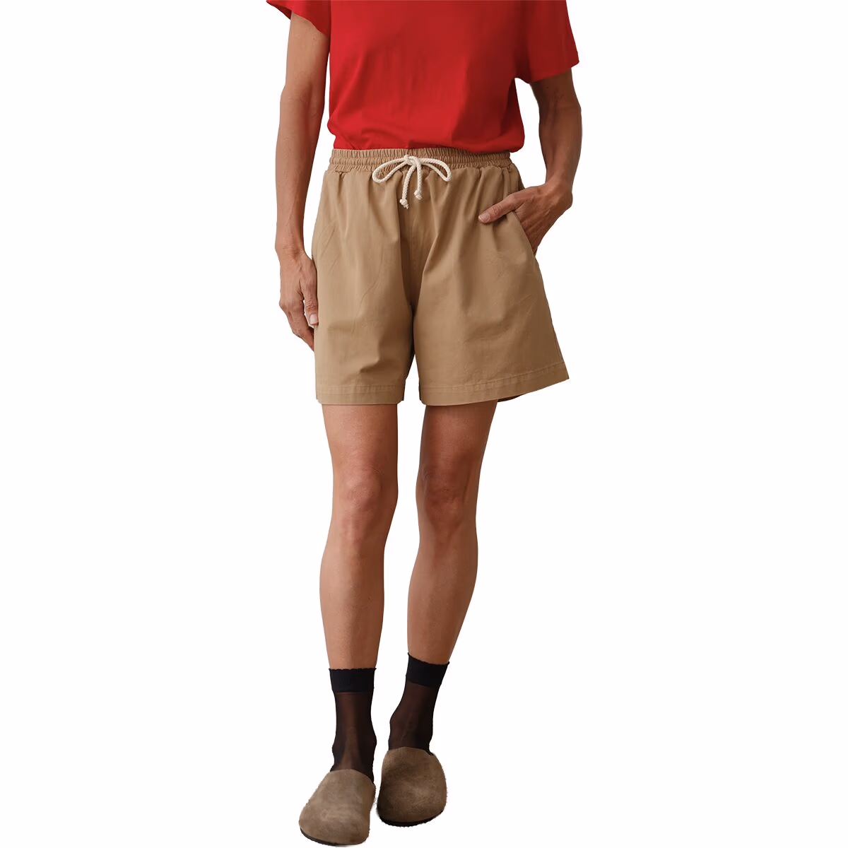The Chino Drawstring Short - Women's