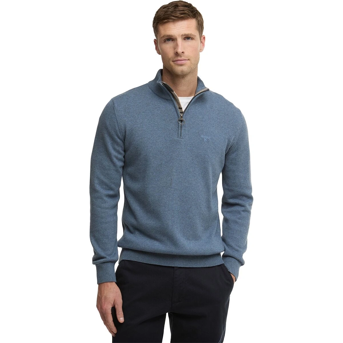 Cotton 1/2-Zip Sweater - Men's