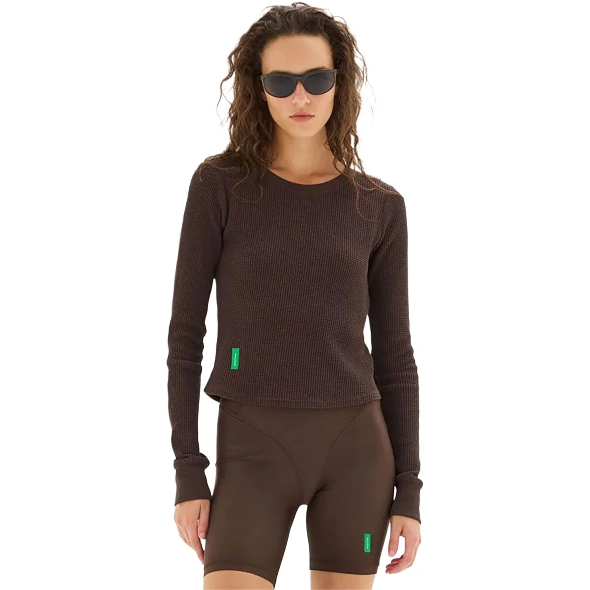 Fitted Long-Sleeve Waffle T-Shirt - Women's 1 Fitted Long-Sleeve Waffle T-Shirt - Women's