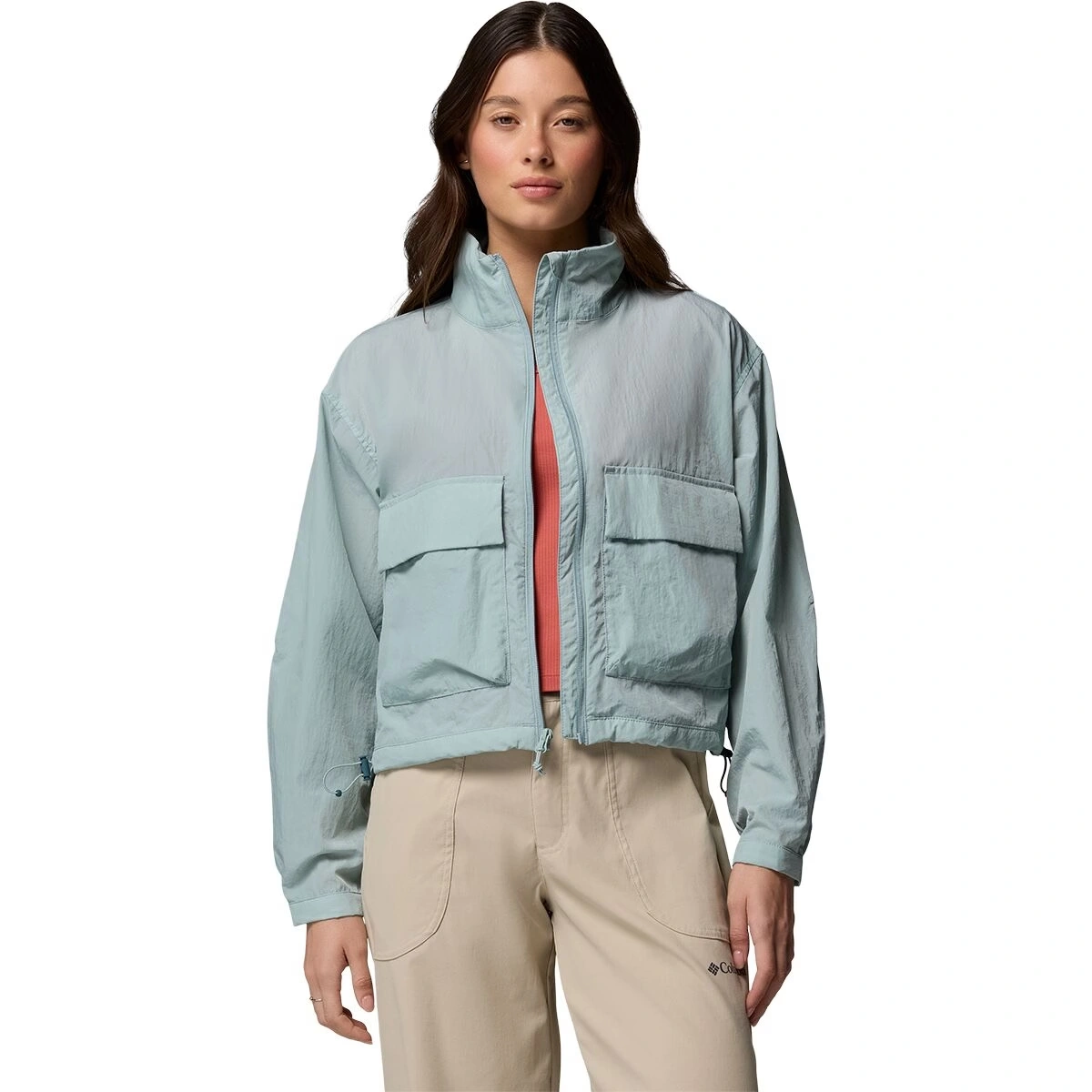 Paracutie Cropped Cargo Windbreaker - Women's