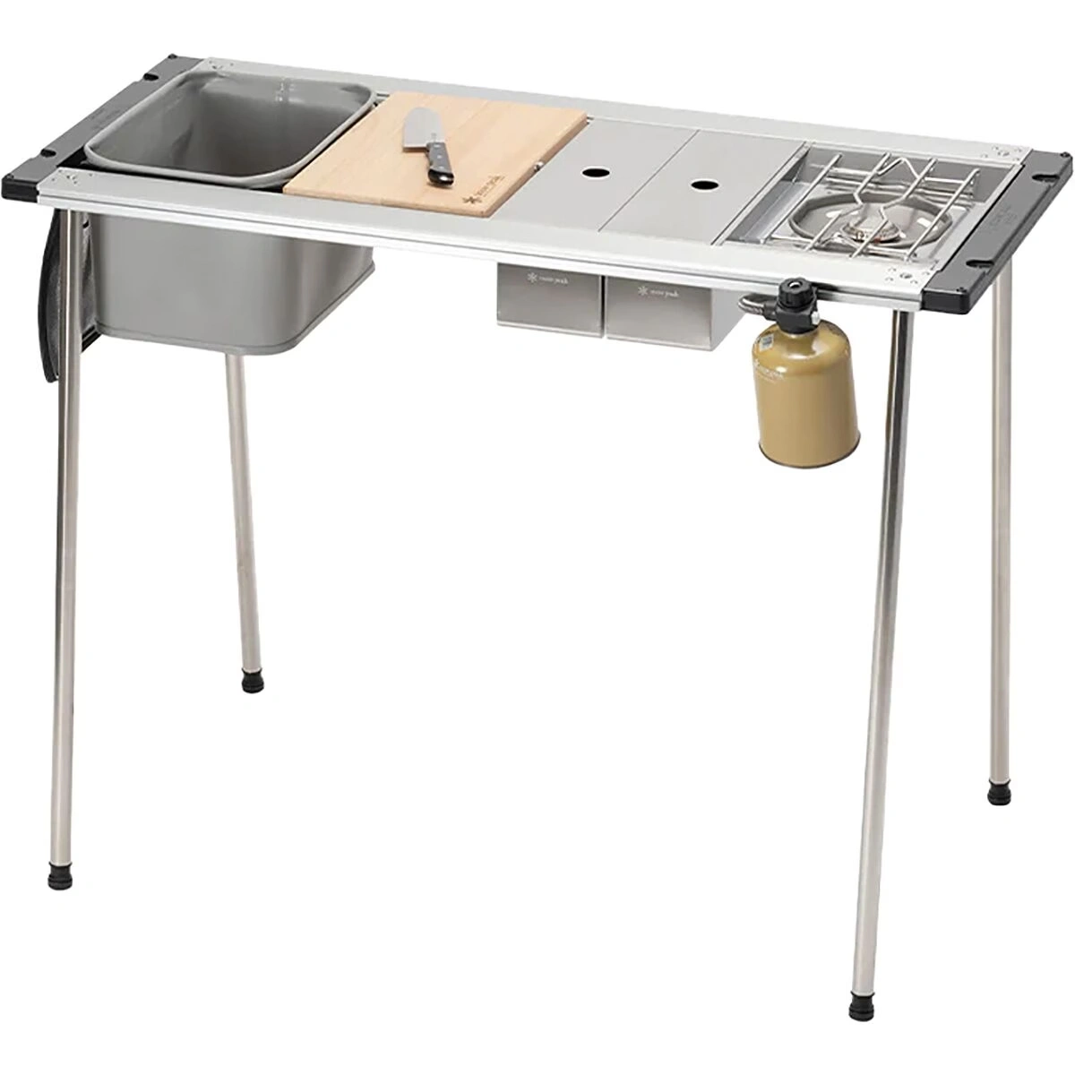 Iron Grill Table Camp Kitchen Starter Set