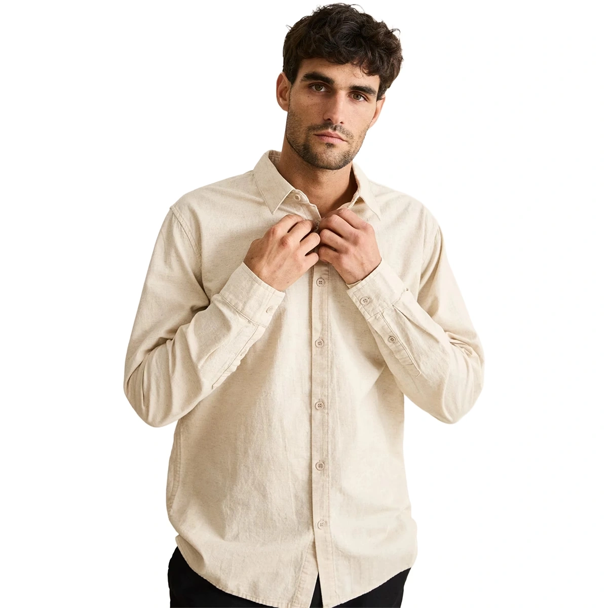Classic Linen Long-Sleeve Shirt - Men's 1 Classic Linen Long-Sleeve Shirt - Men's