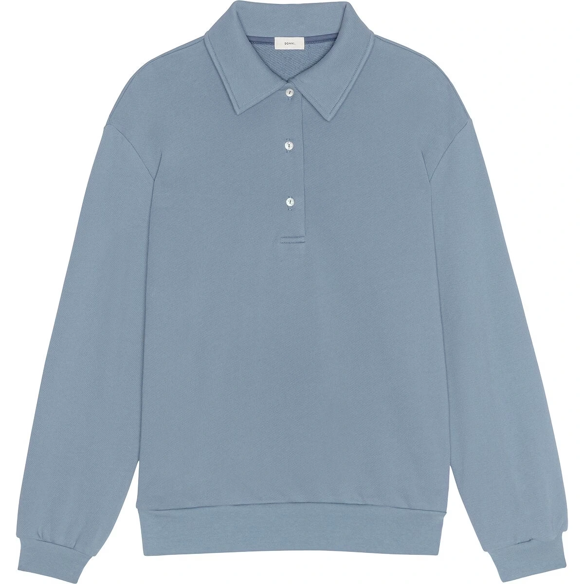 The Eco-Terry Polo Sweatshirt - Women's 2 The Eco-Terry Polo Sweatshirt - Women's