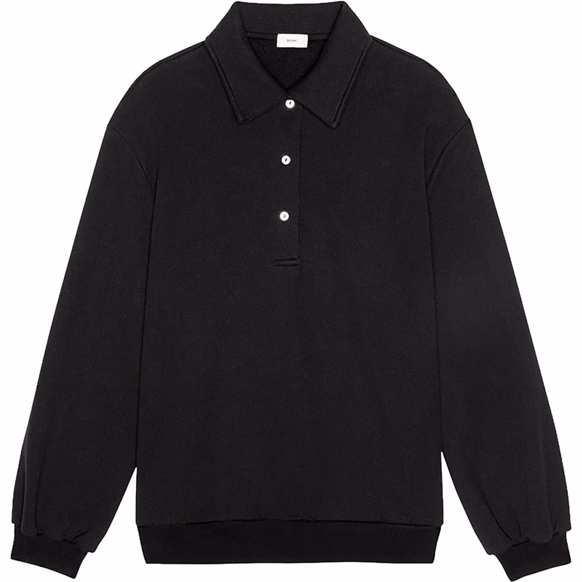 The Eco-Terry Polo Sweatshirt - Women's 7 The Eco-Terry Polo Sweatshirt - Women's