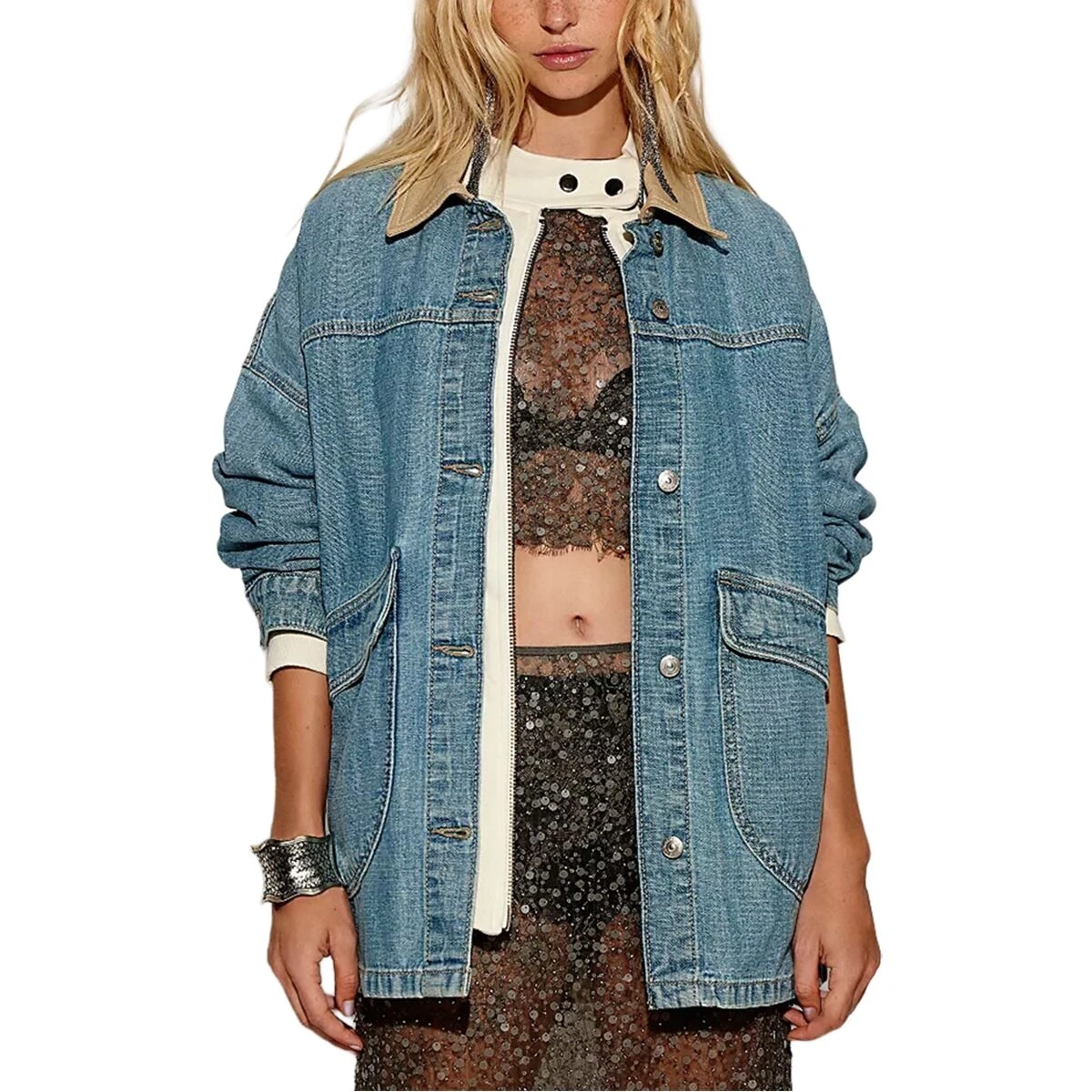 Lemon Denim Jacket - Women's